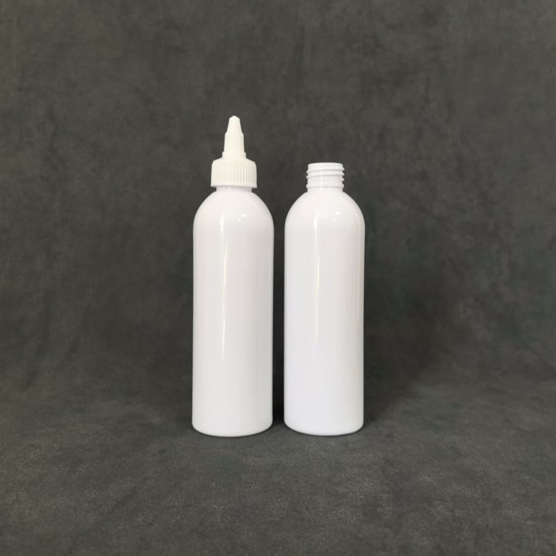 Φιάλη για ξέπλυμα βλεφαρίδων, 200/250 ml, με καπάκι γέλης, πλαστικό σωληνάριο συμπίεσης και αντλία κεφαλής