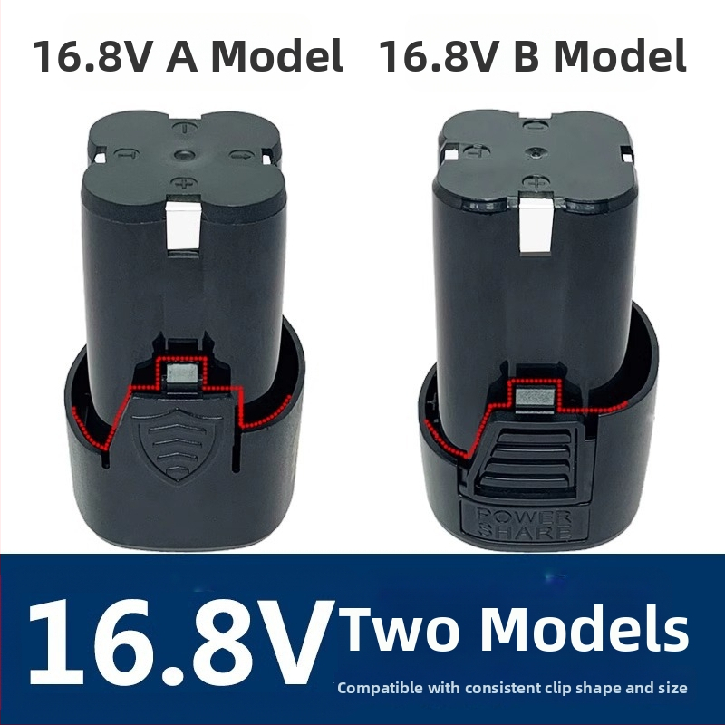 Lítiová batéria WindTraveler 12V/16,8V pre akumulátorové vŕtačky a vŕtačky pištoľového typu – typ F/B