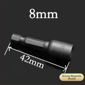Elektrický kľúč s vnútorným/vonkajším šesťhranom, magnetická objímka na samorezný skrutkovač, šesťhranný kľúč