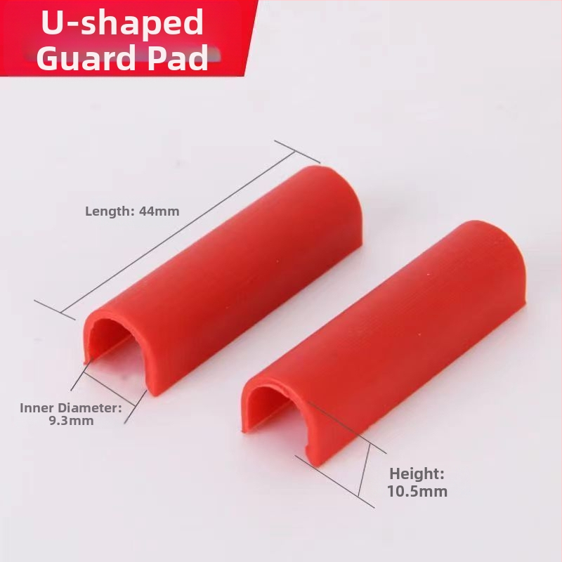Príslušenstvo k strojom na rezanie dlaždíc a kameňa: Rukoväť s rýchlym stlačením, chránič nôh, gumená podložka a skrutka