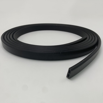 Elastomérový tesniaci pás s drážkou v tvare lotosového listu, prachotesný, TPE/EPDM, vodeodolný, vysoká elasticita, pevné tesnenie