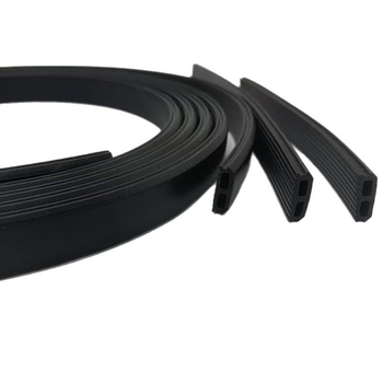 Elastomérový tesniaci pás s drážkou v tvare lotosového listu, prachotesný, TPE/EPDM, vodeodolný, vysoká elasticita, pevné tesnenie
