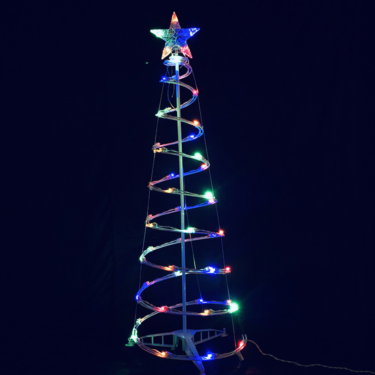 DIY διακοσμητικά φώτα δέντρου, πολύχρωμα LED καλώδια, UL πιστοποιημένα φώτα για εσωτερικούς και εξωτερικούς χώρους, χριστουγεννιάτικα φώτα, φώτα σε σχήμα αστέρα, διακοσμητικά καλώδια φώτων για δέντρο, εορταστικός φωτισμός
