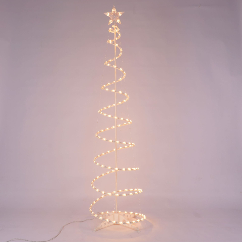 DIY διακοσμητικά φώτα δέντρου, πολύχρωμα LED καλώδια, UL πιστοποιημένα φώτα για εσωτερικούς και εξωτερικούς χώρους, χριστουγεννιάτικα φώτα, φώτα σε σχήμα αστέρα, διακοσμητικά καλώδια φώτων για δέντρο, εορταστικός φωτισμός