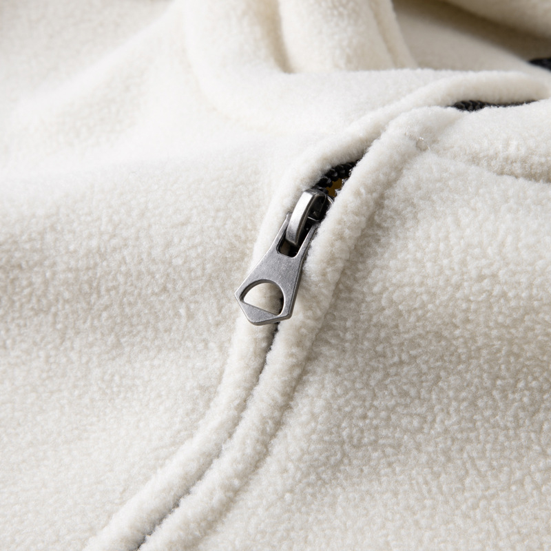 Vestă casual unisex, 2026 toamnă–iarna, 320 g polar fleece, guler înalt, fermoar, căptușită cu fleece