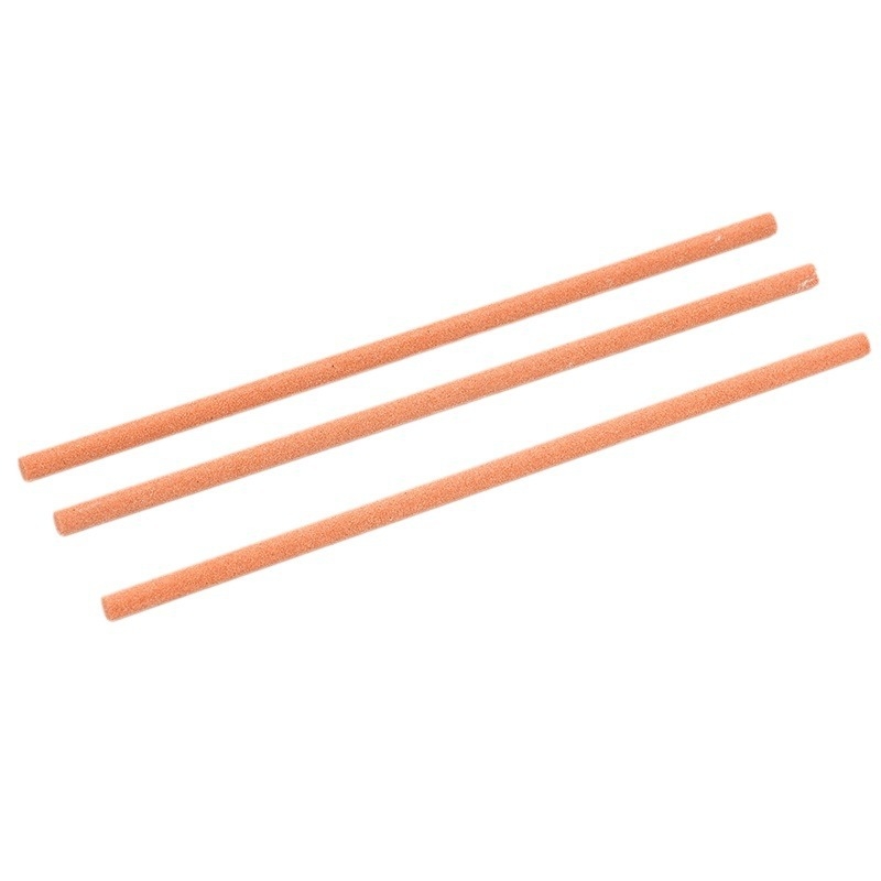 Fehér korund és vasoxid hengeres olajkő, átmérő 150 mm, hossz 6 mm