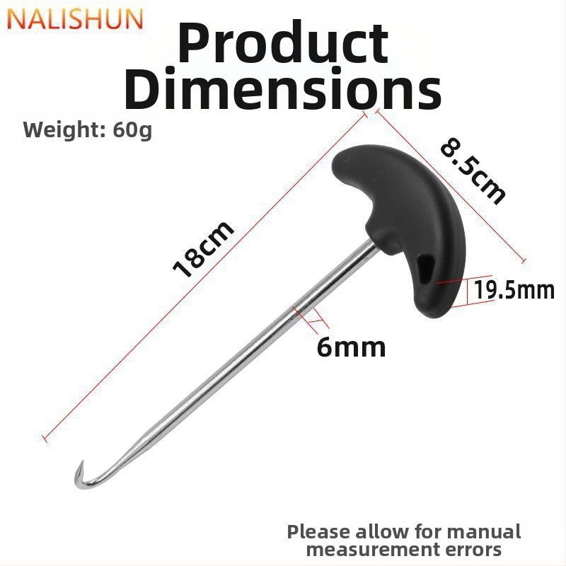 Demontážny hák pružiny výfukového potrubia motocykla pre stojan a bočný držiak spojky