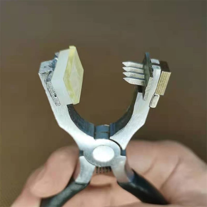 Χειροποίητο εργαλείο διάτρησης δέρματος 4 mm, με αιχμηρό άκρο, από ατσάλι υψηλού άνθρακα