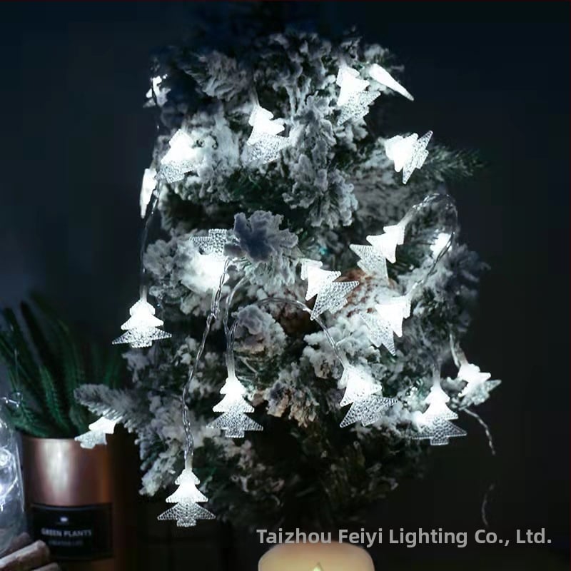 LED φωτάκια για χριστουγεννιάτικό δέντρο, 100 LED, αστέρια, αναβοσβήνουν, IP65, μήκος 3 m εξωτερική διακόσμηση
