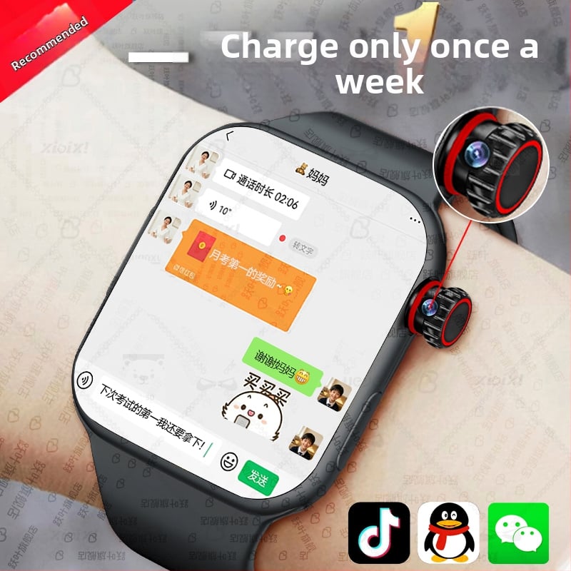 Genius 5G dječji pametni sat za telefon s NFC pristupom i narukvicom za umetanje kartice za tinejdžere