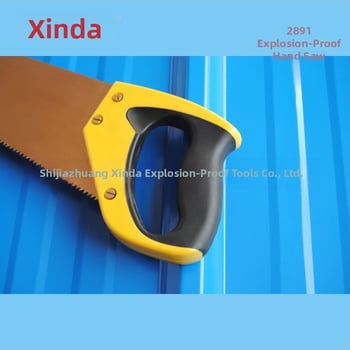 Xinda εκρηξιοπροστατευμένη αντιμαγνητική χειροπρίονο με λαβή από χαλκό-πλαστικό