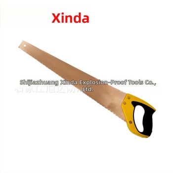 Xinda εκρηξιοπροστατευμένη αντιμαγνητική χειροπρίονο με λαβή από χαλκό-πλαστικό