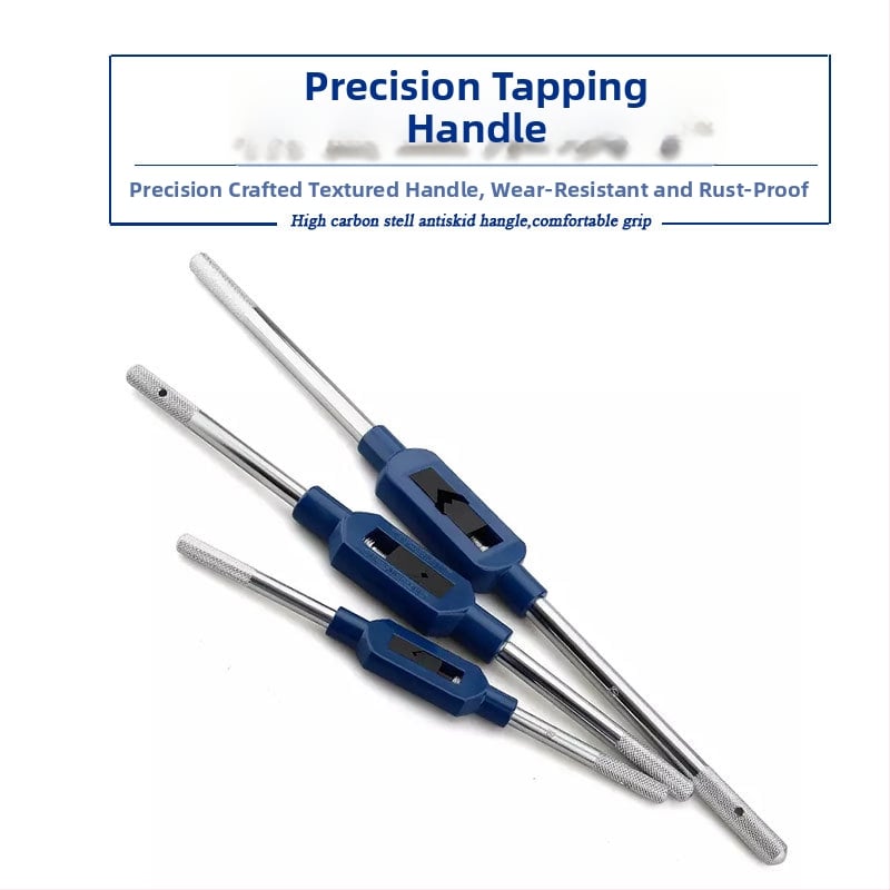 Piling Blade Ratchet Tapping Wrench – Manual Threading Tool in Zinc Alloy