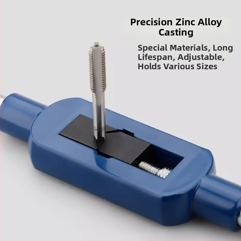 Piling Blade Ratchet Tapping Wrench – Manual Threading Tool in Zinc Alloy
