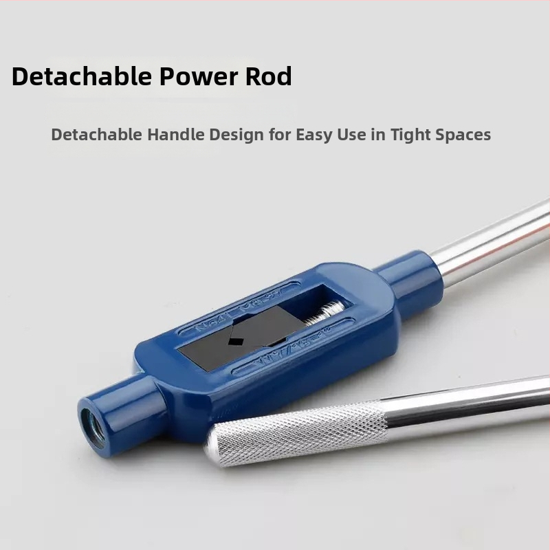 Piling Blade Ratchet Tapping Wrench – Manual Threading Tool in Zinc Alloy