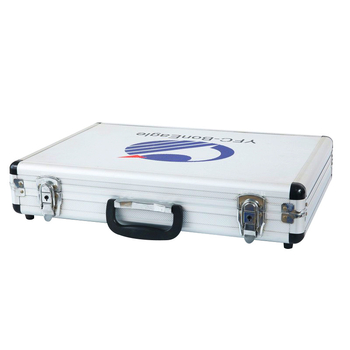 Carcasa din aliaj de aluminiu pentru unelte, cu dimensiuni personalizabile, pentru transportul echipamentelor și instrumentelor, rezistentă la șocuri și la presiune, cutie de depozitare a uneltelor.