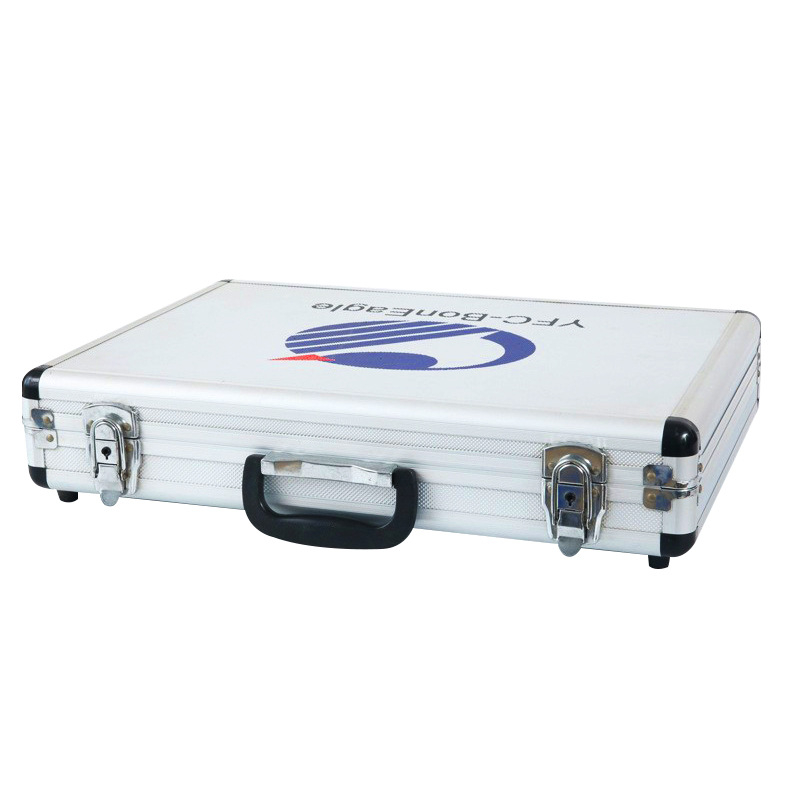 Carcasa din aliaj de aluminiu pentru unelte, cu dimensiuni personalizabile, pentru transportul echipamentelor și instrumentelor, rezistentă la șocuri și la presiune, cutie de depozitare a uneltelor.