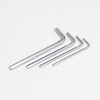 Lowey Hardware Πράσινο σετ Allen κλειδιών σε σχήμα L, από ατσάλι 45#, σκληρυμένο