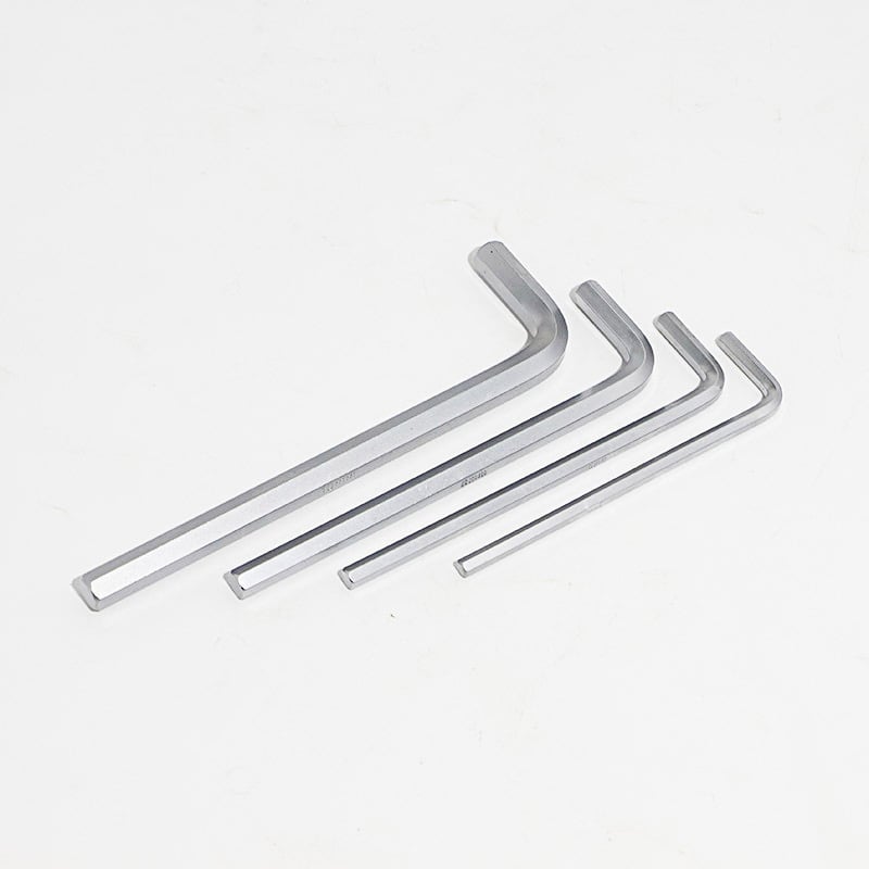 Lowey Hardware Πράσινο σετ Allen κλειδιών σε σχήμα L, από ατσάλι 45#, σκληρυμένο
