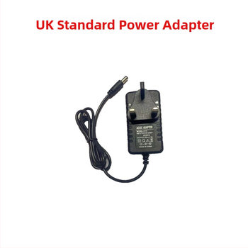 Kolmenný 12V 2A napájací adaptér pre router, set-top box a LED pásik, s 2m a 1m predlžovacími káblami