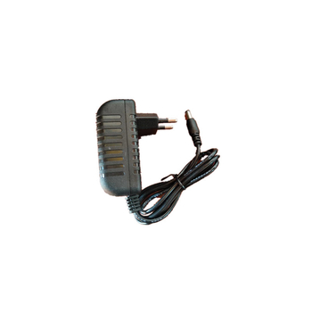 Γωνιακός μετασχηματιστής τροφοδοσίας 12V 2A για δρομολογητή, set-top box и LED ταινία, με καλώδια επέκτασης 2 m και 1 m