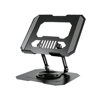 Suport pentru tablete din oțel carbon – rotativ la 360°, multifuncțional, pliabil și portabil, compatibil cu tablete, iPad și telefoane