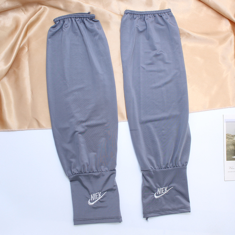 Manșete Ice Silk cu protecție UV pentru bărbați și femei, largi și oversize, pentru ciclism, subțiri