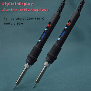 Set pistol de lipit cu afișaj digital, încălzire externă, temperatură constantă, sudură de înaltă putere