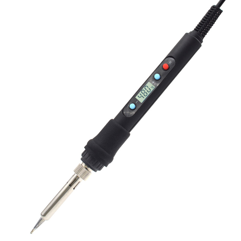 Set pistol de lipit cu afișaj digital, încălzire externă, temperatură constantă, sudură de înaltă putere