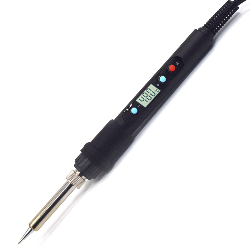 Set pistol de lipit cu afișaj digital, încălzire externă, temperatură constantă, sudură de înaltă putere