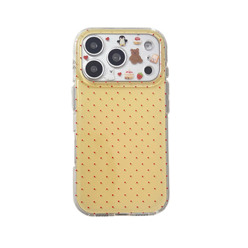 Απλή θήκη με μοτίβο με κουκλί West Highland για iPhone 15–17 Pro Max – διπλού επιπέδου σκληρή θήκη