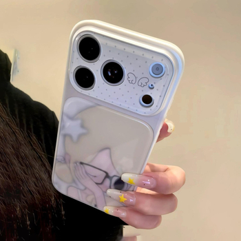 Θήκη για iPhone 17 Pro Max σε κορεατικό στυλ Ins, υψηλής αισθητικής, ακρυλικό