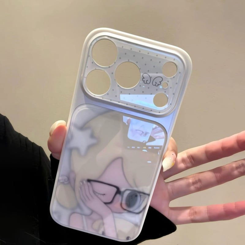 Θήκη για iPhone 17 Pro Max σε κορεατικό στυλ Ins, υψηλής αισθητικής, ακρυλικό