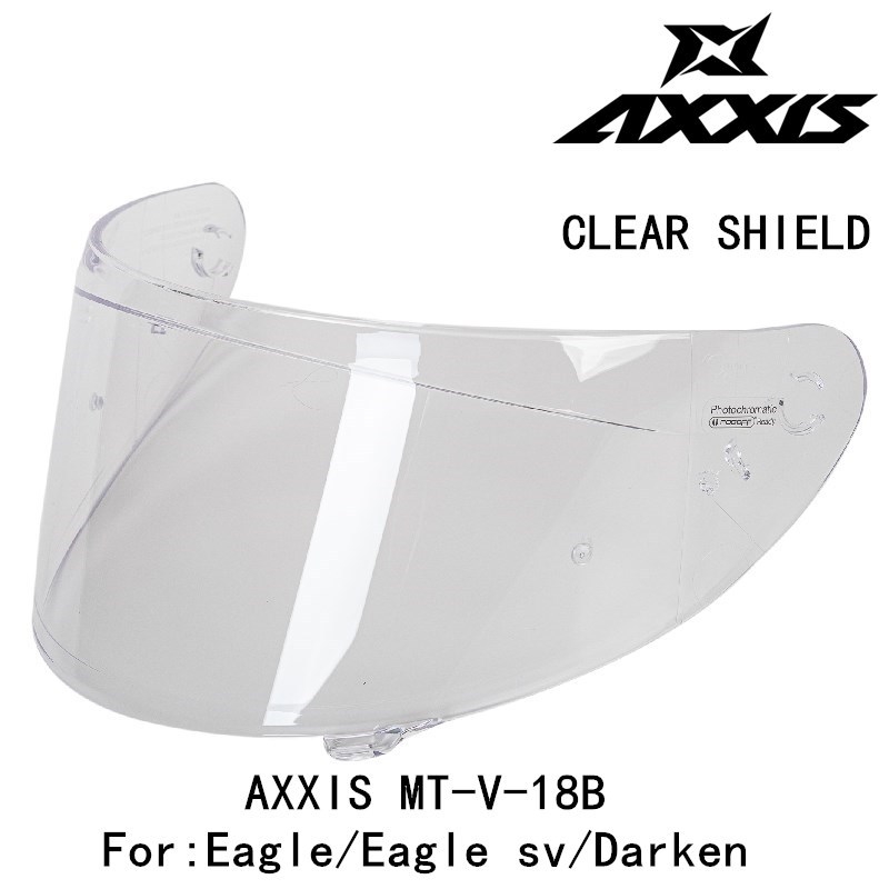 MT-V-18B lencsék MT AXXIS Eagle SV és DARKEN sisakhoz