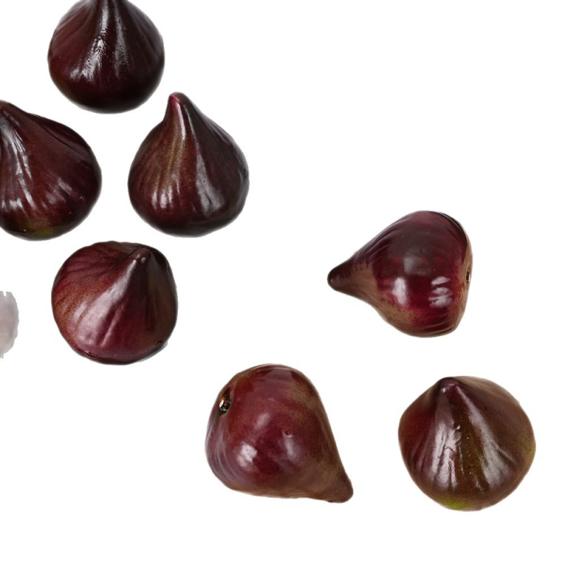 Fruct de smochin realist pentru decor de cameră, recuzită și jucărie educativă; recuzită pentru fotografie cu platou de fructe
