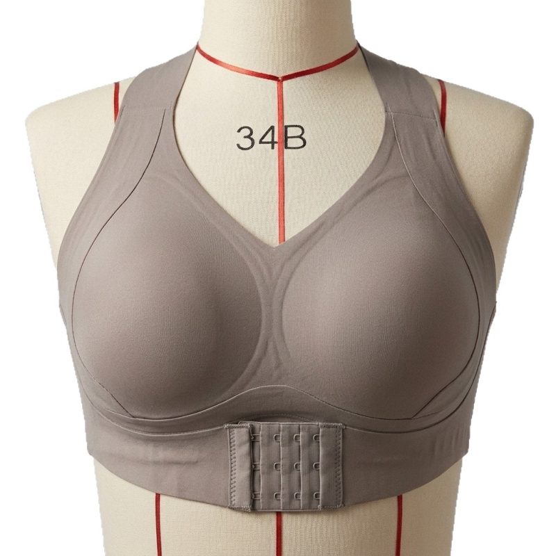 Maikaye Bežični grudnjak bez žice, s halter izrezom, jednoplošni oblik, modelirane šalice za velik bust