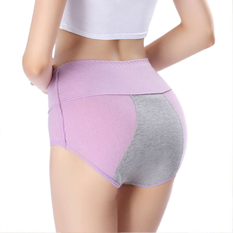Morning Beauty Lenjerie intimă feminină talie înaltă din bumbac - mărime mare, pentru menstruație