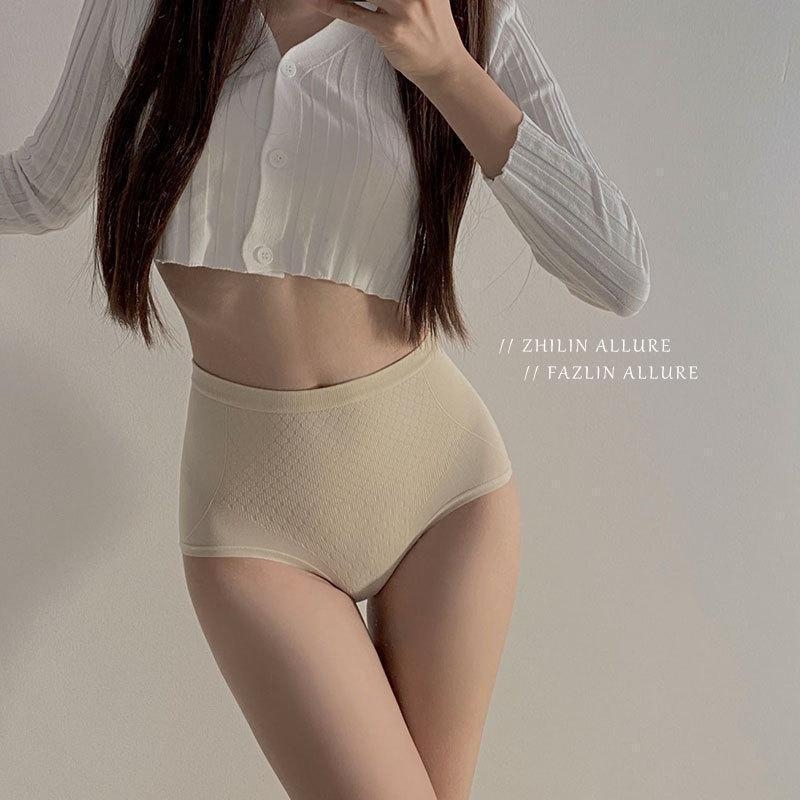 Lenjerie intimă feminină în stil japonez, talie înaltă, fără cusături, ridicare a șoldurilor și modelare abdominală