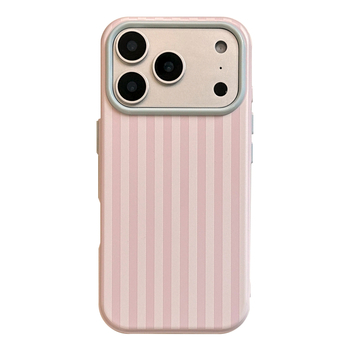 Gucardi Ins-stílusú csíkos puha TPU tok iPhone 14 Pro Max-hoz – ütésálló, testreszabható
