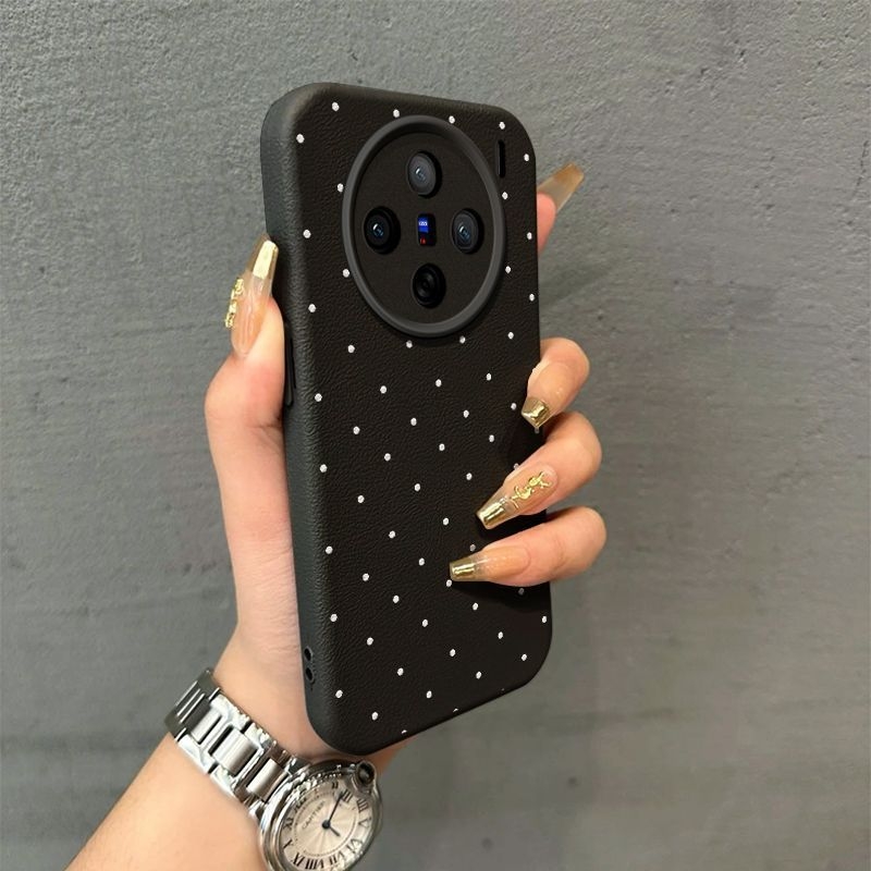 Θήκη κινητού από σιλικόνη με πουά για Vivox200 και VIVOx100Pro – μινιμαλιστικός σχεδιασμός, φινίρισμα υψηλής ποιότητας