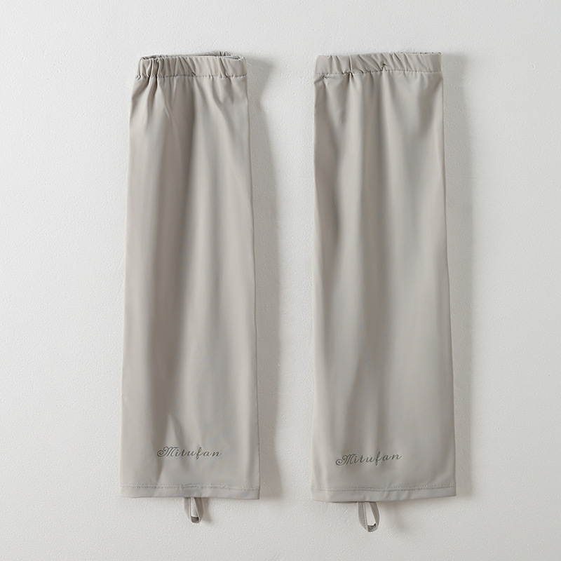 Manșete de protecție solară Ice Silk, croială dreaptă lejeră, mărime mare, unisex, pentru pescuit, ciclism și condus