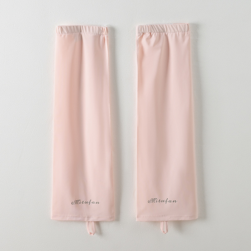 Manșete de protecție solară Ice Silk, croială dreaptă lejeră, mărime mare, unisex, pentru pescuit, ciclism și condus