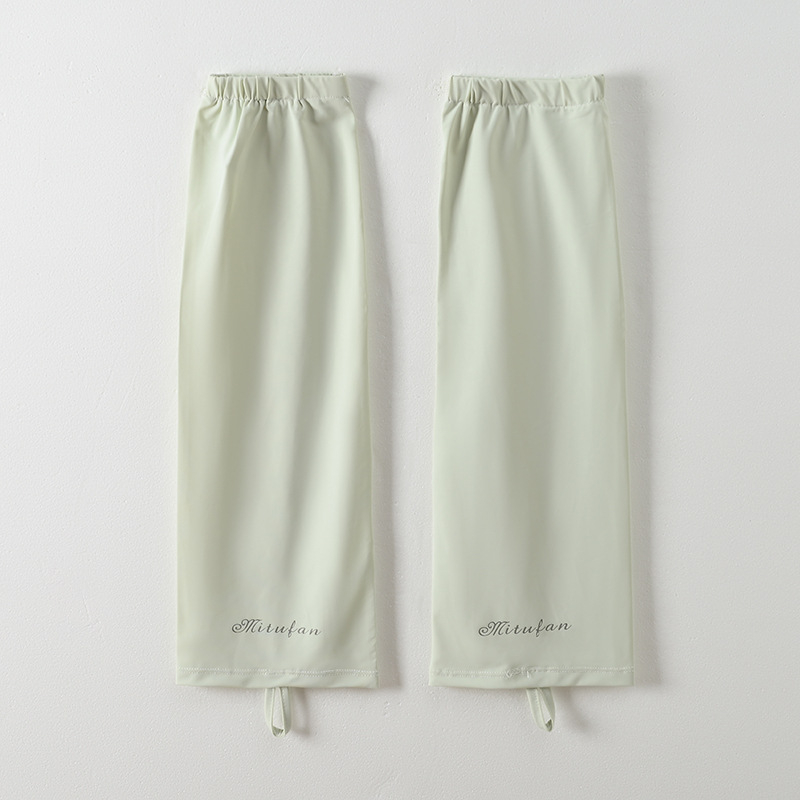 Manșete de protecție solară Ice Silk, croială dreaptă lejeră, mărime mare, unisex, pentru pescuit, ciclism și condus