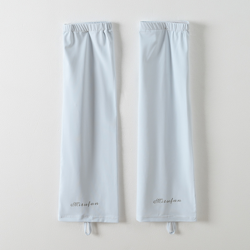Manșete de protecție solară Ice Silk, croială dreaptă lejeră, mărime mare, unisex, pentru pescuit, ciclism și condus