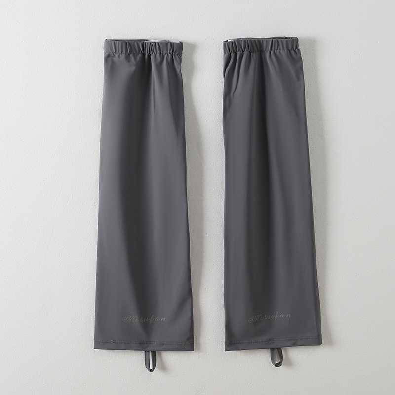 Manșete de protecție solară Ice Silk, croială dreaptă lejeră, mărime mare, unisex, pentru pescuit, ciclism și condus