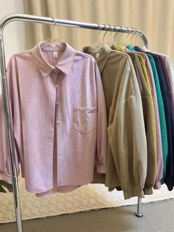 Női hosszú, vastag kabát fleece bélésével, őszi-téli, laza szabás, irodai stílus