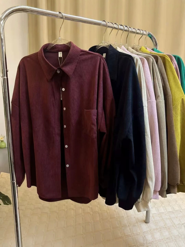 Női hosszú, vastag kabát fleece bélésével, őszi-téli, laza szabás, irodai stílus