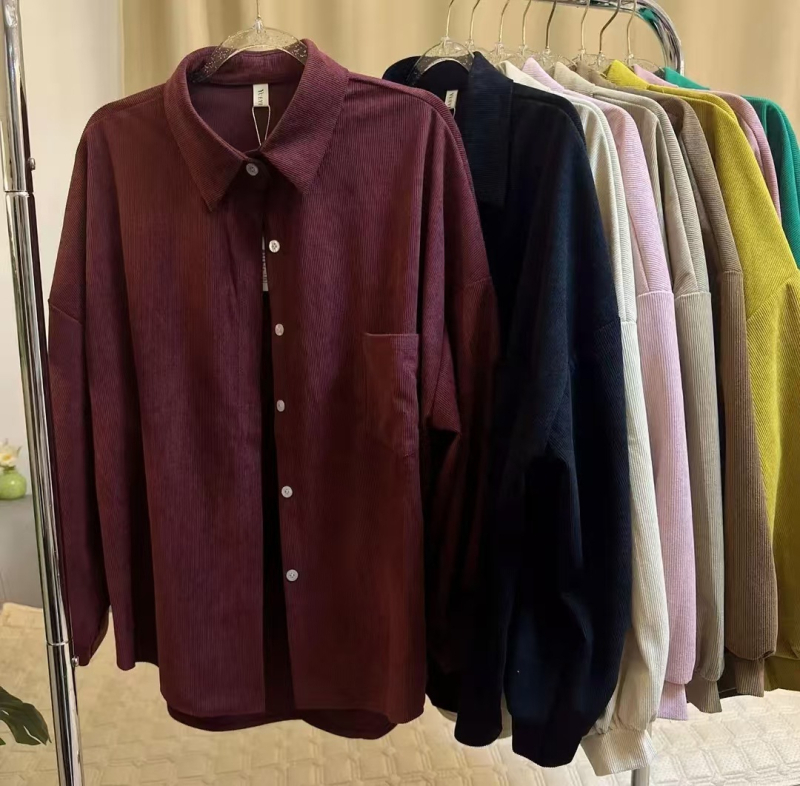 Női hosszú, vastag kabát fleece bélésével, őszi-téli, laza szabás, irodai stílus