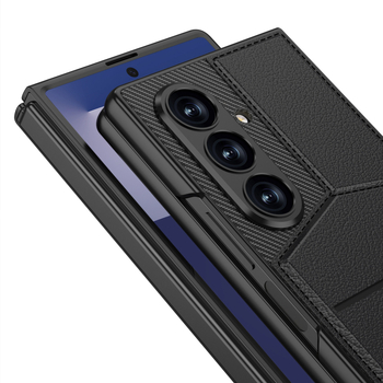 GKK θήκη Samsung Galaxy Z Fold7 με περιστροφικό κρατήρας καρτών, ενσωματωμένο περίβλημα και προστασία οθόνης