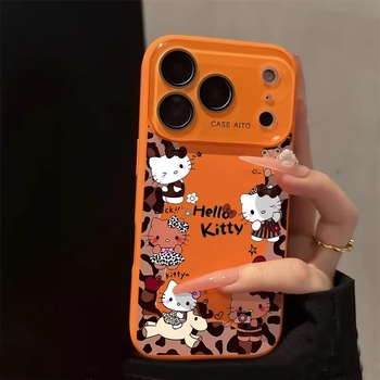 Θήκη προστασίας με σχέδιο γκράφιτι γάτα για iPhone 17 και Vivo X300 – ανθεκτικό στην πτώση